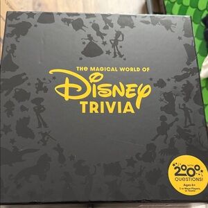 Disney Trivia Game with Yellow Accents